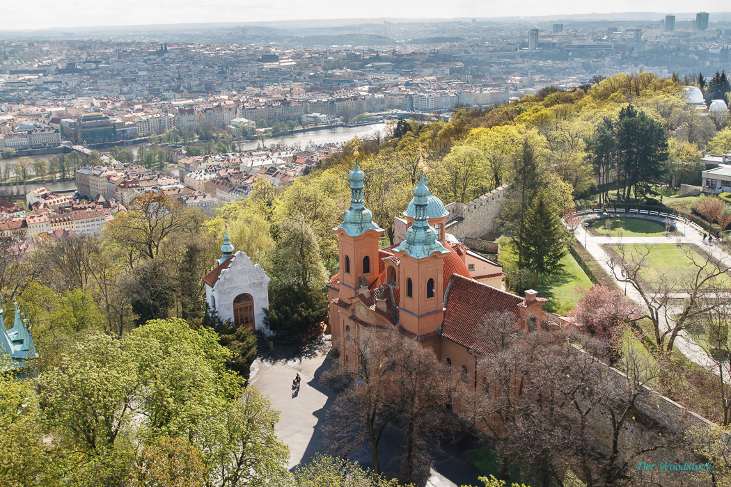 Blick vom Petrin auf die Stadt